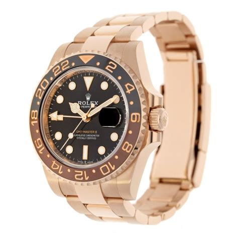 rolex gmt 2 oro rosa